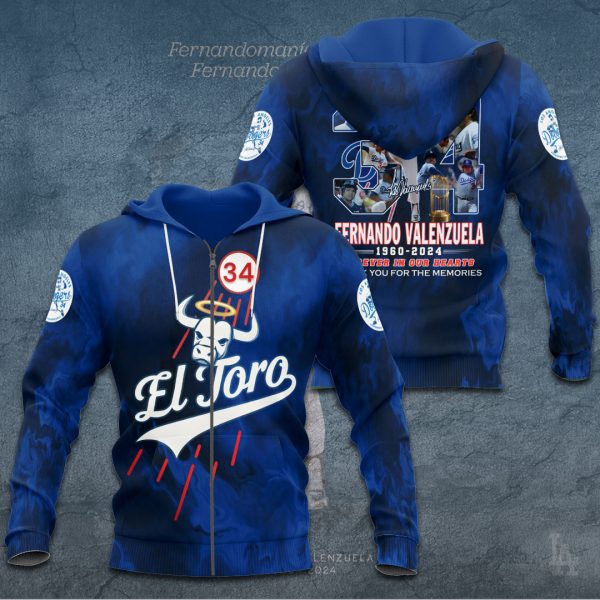 Los Angeles Dodgers x Fernando Valenzuela 3D Apparel – TANTN 8931