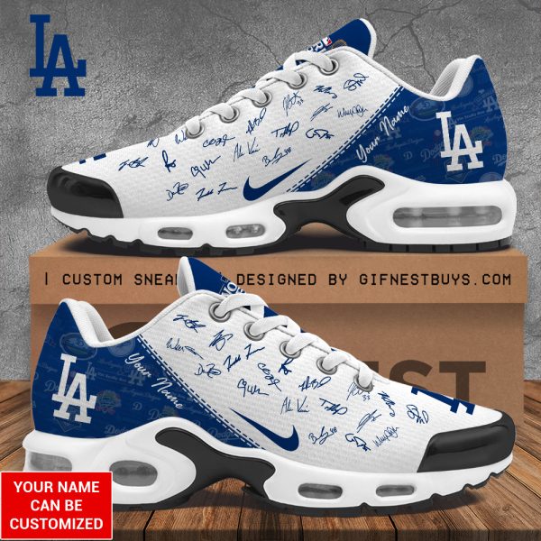 Personalized Los Angeles Dodgers Air Max Shoes - TANTN 9024