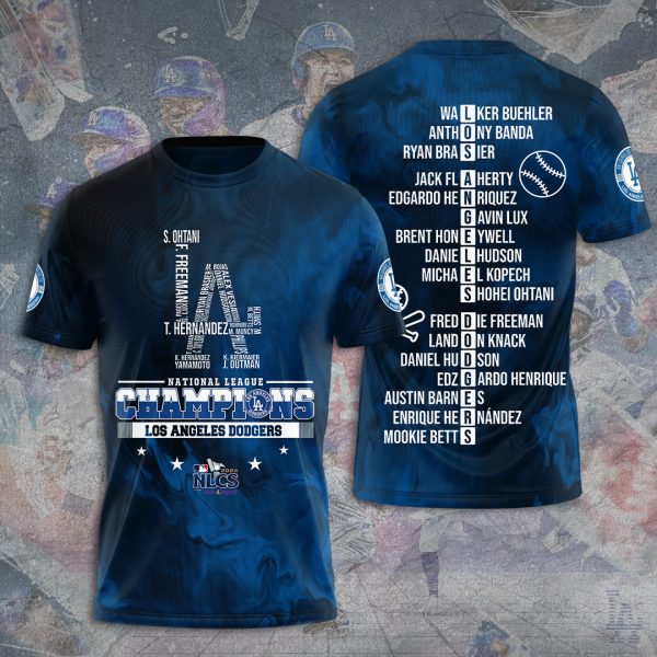 Los Angeles Dodgers 3D Apparel – TANTN 8883