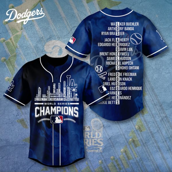 Los Angeles Dodgers Baseball Jersey - TANTN 8605