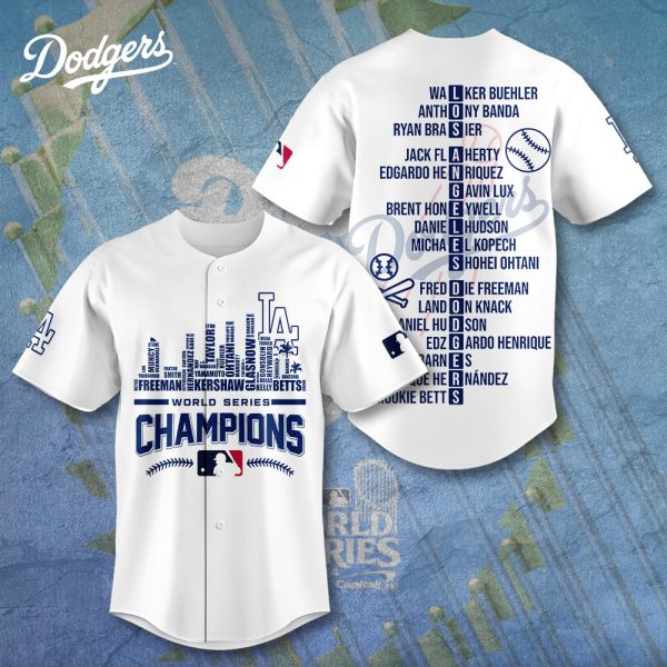 Los Angeles Dodgers Baseball Jersey - TANTN 8606