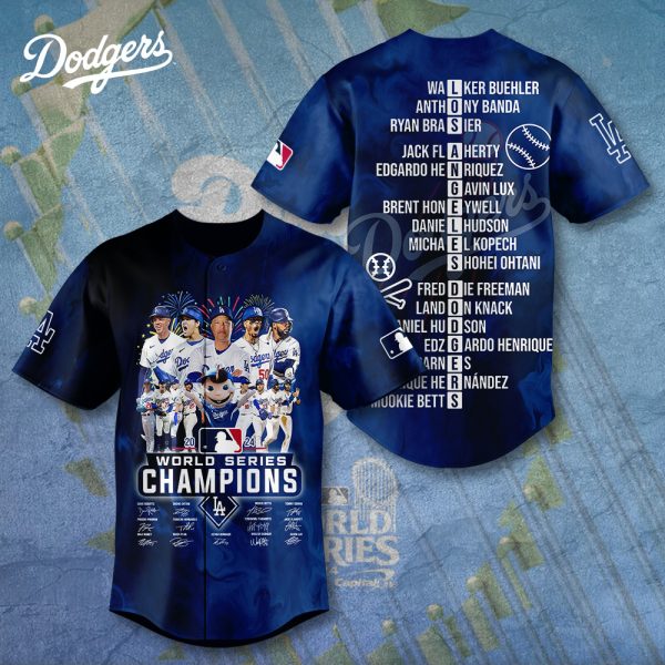 Los Angeles Dodgers Baseball Jersey - TANTN 9035