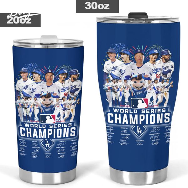 Los Angeles Dodgers Tumbler Cup - TANTN 9027