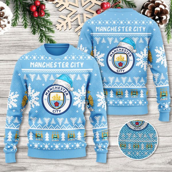 Manchester City 3D Ugly Sweater - TANTN 8834