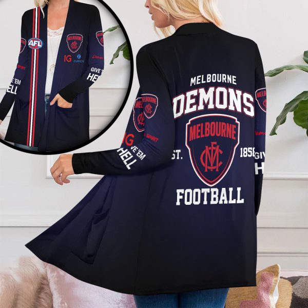 Melbourne FC Women's Patch Pocket Cardigan - VANDH 3764