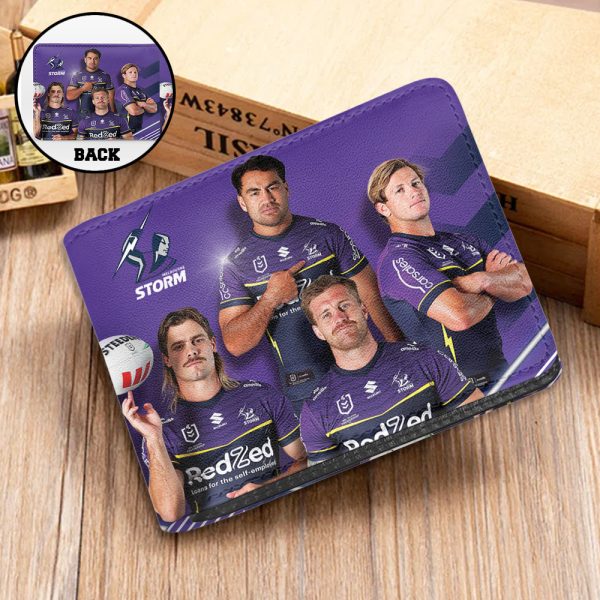 Melbourne Storm 3D Printed Wallet - TANTN 8598