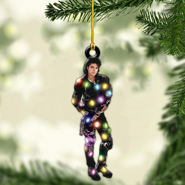 Michael Jackson Custom Shape 2-sided Acrylic Ornament - HOATT 6768