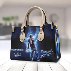 Michael Jackson Leather HandBag - HOATT 6685