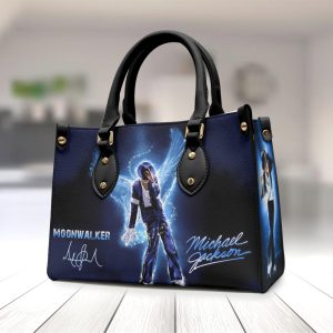 Michael Jackson Leather HandBag - HOATT 6685