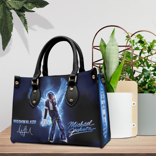 Michael Jackson Leather HandBag - HOATT 6685