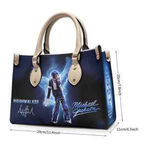 Michael Jackson Leather HandBag - HOATT 6685