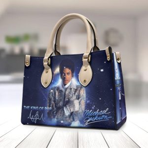 Michael Jackson Leather HandBag - HOATT 6746