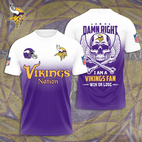 Minnesota Vikings 3D Apparel – TANTN 8706