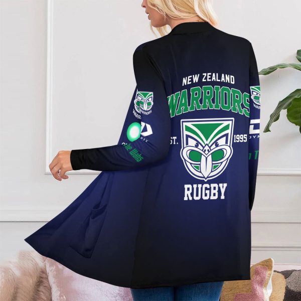 New Zealand Warriors Women's Patch Pocket Cardigan - VANDH 3770