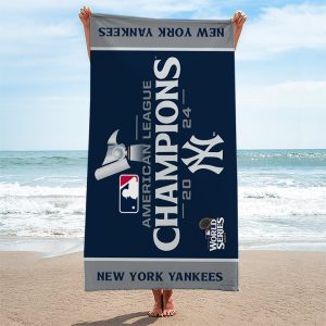 New York Yankees Rectangle Beach Towel - TANTN 8852