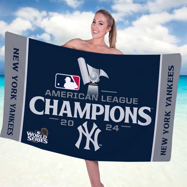 New York Yankees Rectangle Beach Towel - TANTN 8852