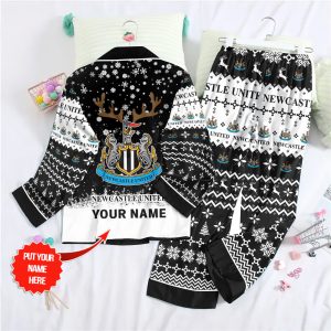 Personalized Newcastle United Button Down Pajamas Set – TANTN 8851