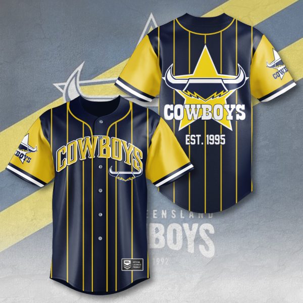 North Queensland Cowboys Baseball Jersey - MAITM 8311