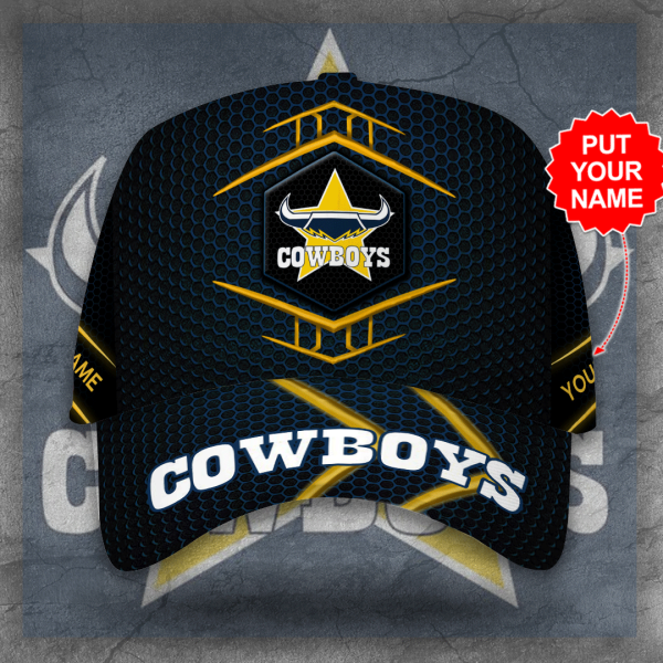 Personalized North Queensland Cowboys Classic Cap - MAITM 8313