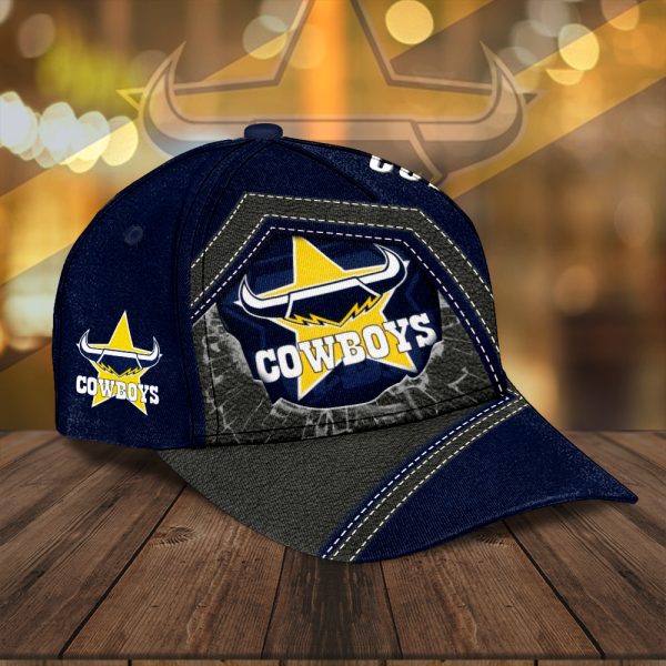 Personalized North Queensland Cowboys Classic Cap - MAITM 8314