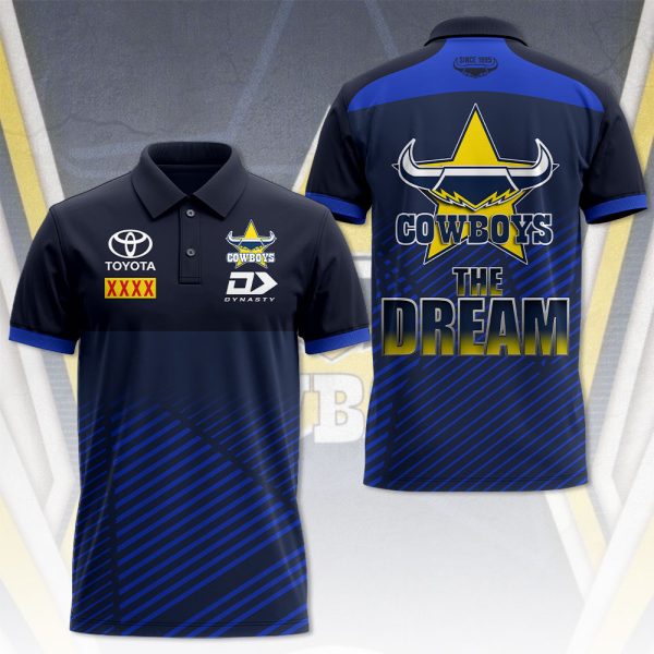 North Queensland Cowboys 3D Polo Shirt - MAITM 8279