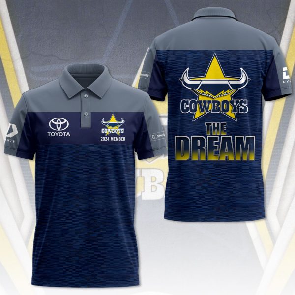 North Queensland Cowboys 3D Polo Shirt - MAITM 8280