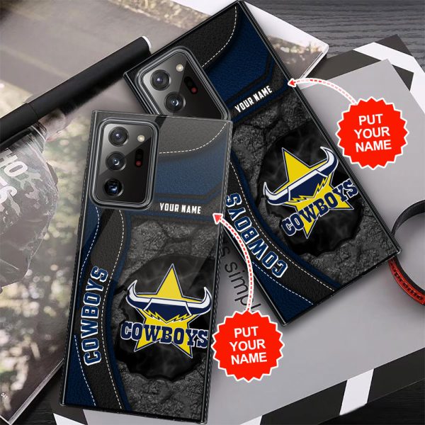 Personalized North Queensland Cowboys Phone Case - MAITM 8310