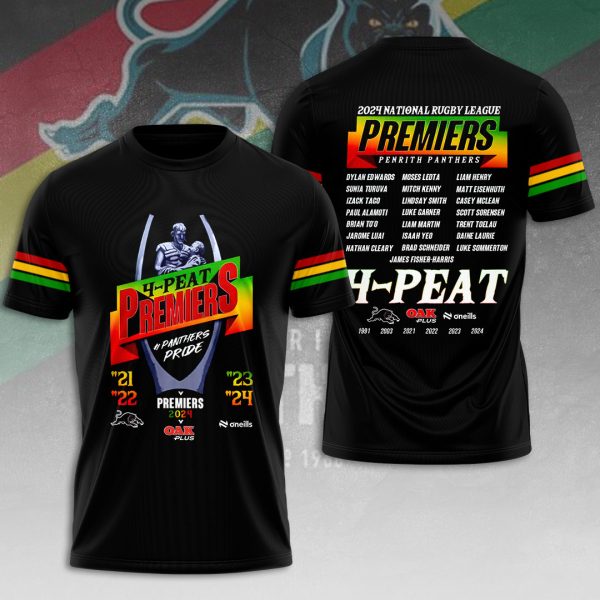 Penrith Panthers 3D Apparel - VANDH 3648