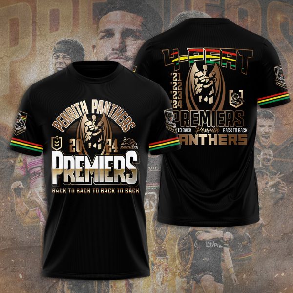 Penrith Panthers 3D Apparel - TANTN 8653