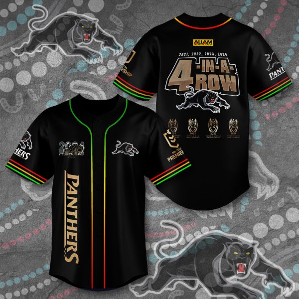 Penrith Panthers Baseball Jersey - MAITM 8375