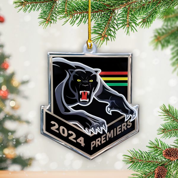 Penrith Panthers Custom Shape 2-sided Acrylic Ornament – TANTN 8609