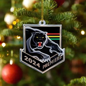 Penrith Panthers Custom Shape 2-sided Acrylic Ornament – TANTN 8609