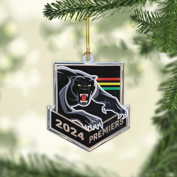 Penrith Panthers Custom Shape 2-sided Acrylic Ornament – TANTN 8609