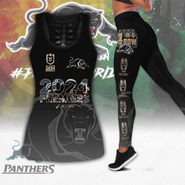 Penrith Panthers Hollow Tank Top Leggings - MAITM 8371