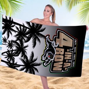 Penrith Panthers Rectangle Beach Towel - MAITM 8296