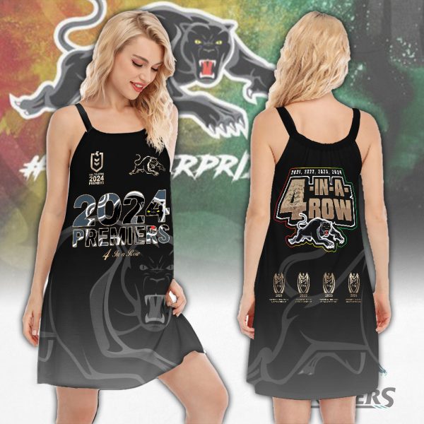 Penrith Panthers Women's Sleeveless Cami Dress - MAITM 8416