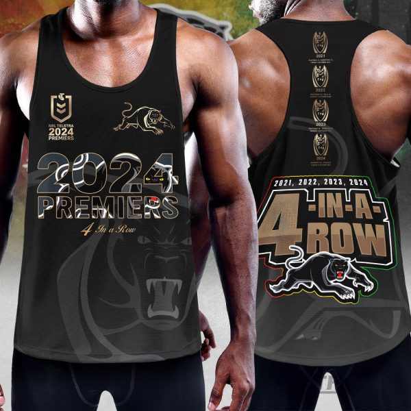 Penrith Panthers Y-Back Muscle Tank Top - MAITM 8319