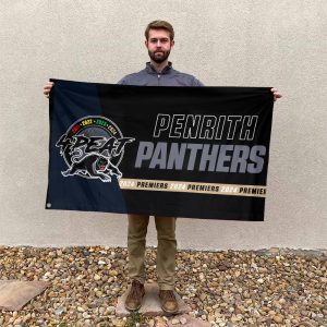 Penrith Panthers 3D House Flag - HOATT 6579