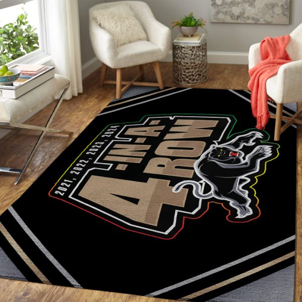 Penrith Panthers Rectangular Rug - TANTN 8693