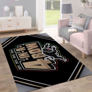 Penrith Panthers Rectangular Rug - TANTN 8693