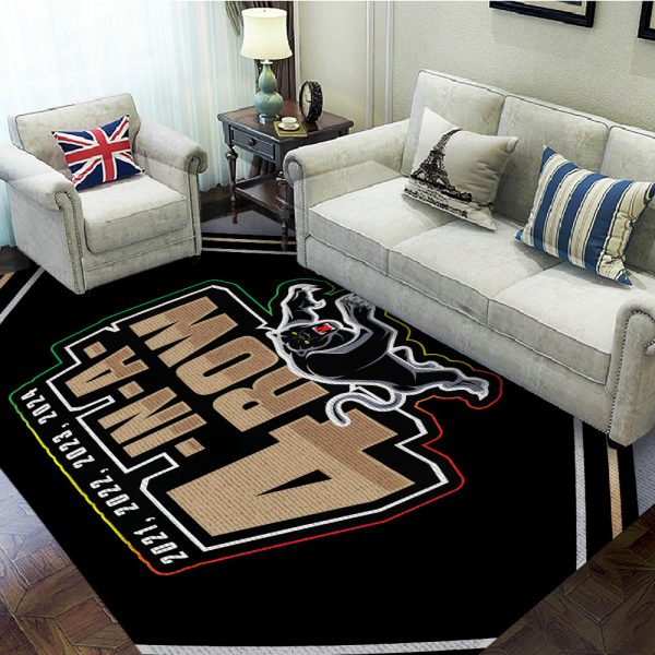 Penrith Panthers Rectangular Rug - TANTN 8693