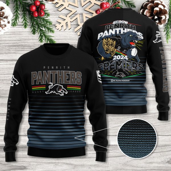 Penrith Panthers 3D Ugly Sweater - TANTN 8675