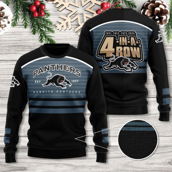 Penrith Panthers 3D Ugly Sweater - TANTN 8676