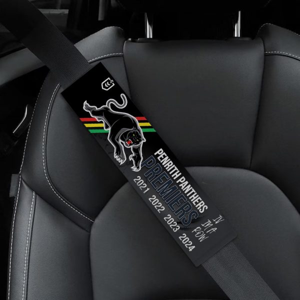 Penrith Panthers Seat Belt Cover 2PCS - TANTN 8663