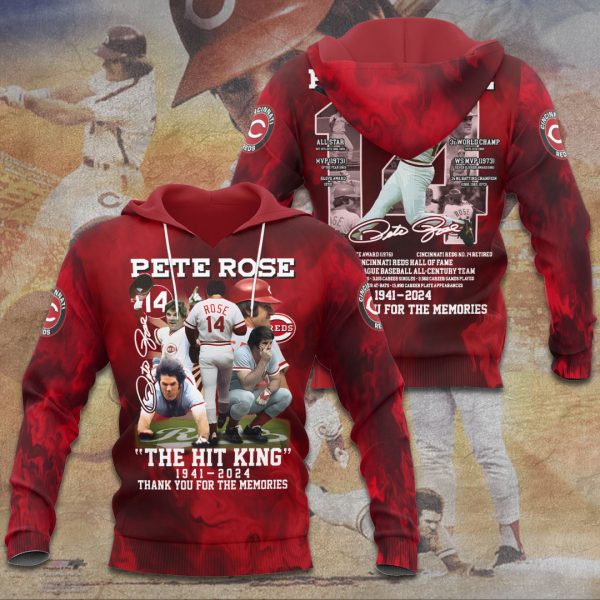 Pete Rose x Cincinnati Reds 3D Apparel - TANTN 8724