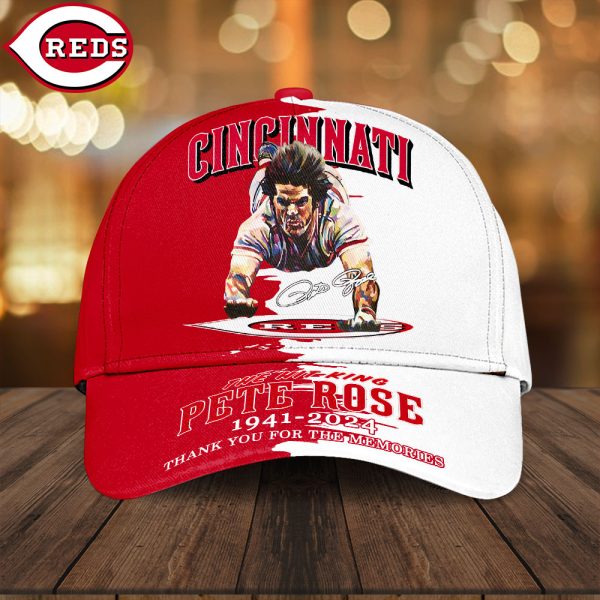 Pete Rose x Cincinnati Reds Classic Cap - TANTN8718