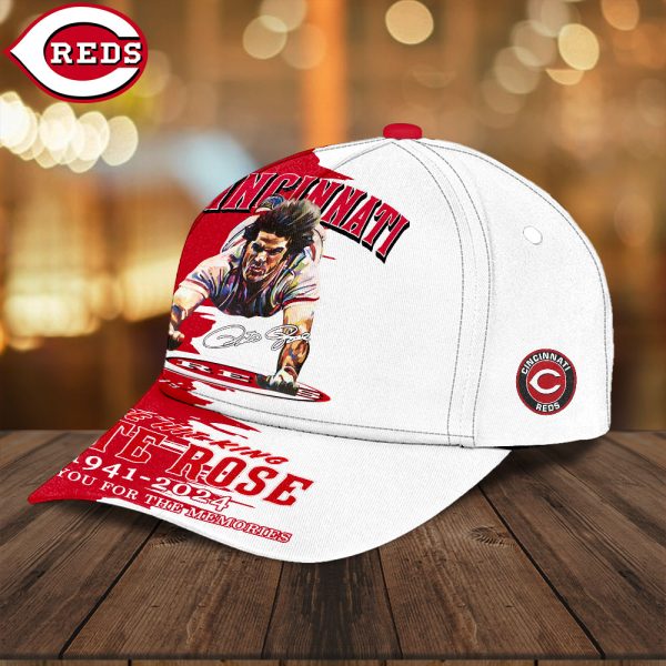 Pete Rose x Cincinnati Reds Classic Cap - TANTN8718