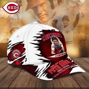 Pete Rose x Cincinnati Reds Classic Cap - TANTN 8722