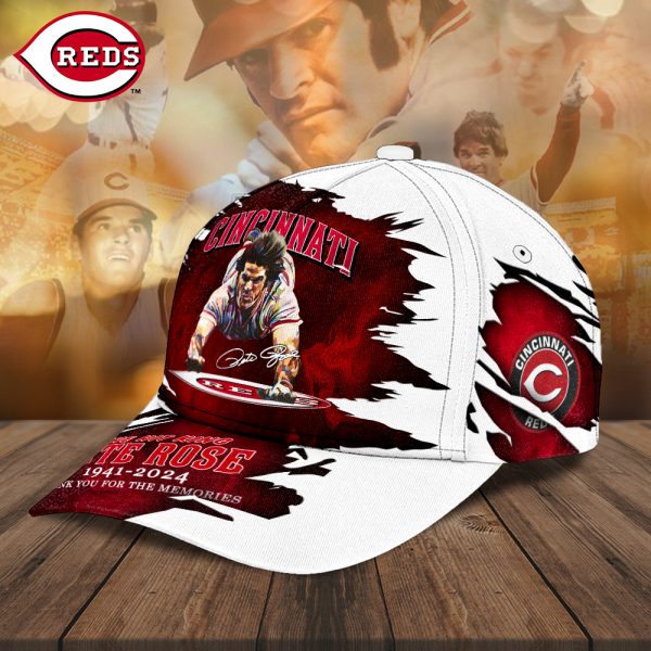 Pete Rose x Cincinnati Reds Classic Cap - TANTN 8722