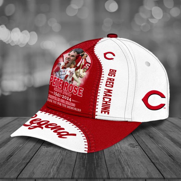 Pete Rose x Cincinnati Reds Classic Cap - HOATT 6617